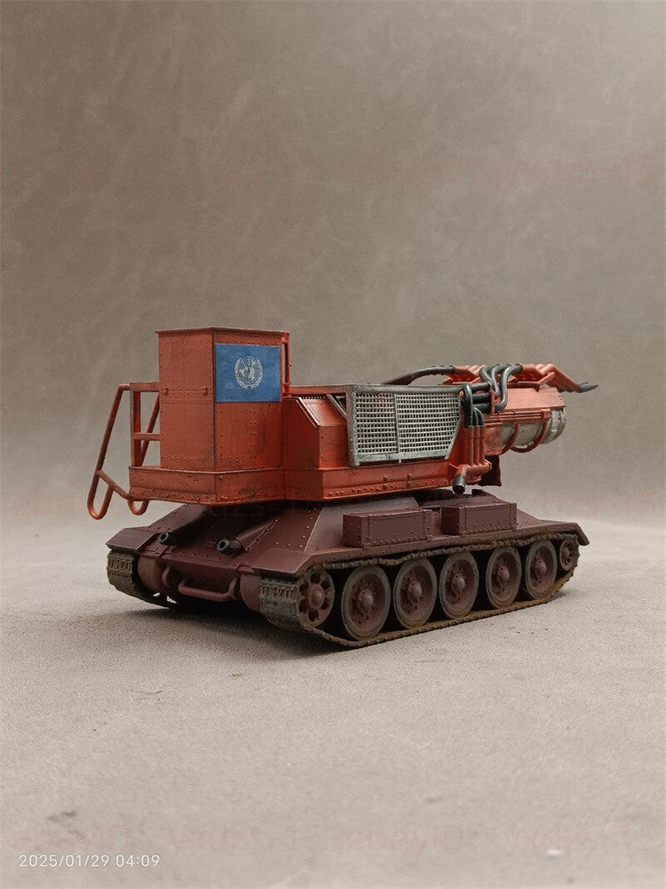 1/35 Hungarian Big Wind Fire-Fighting Tank Painted Finished Model