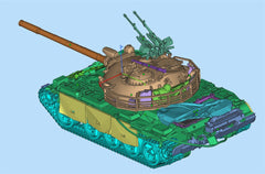 3d Printed 1/35/72 Chinese F-series "Wujiu" Type 59 Medium Tank Kit