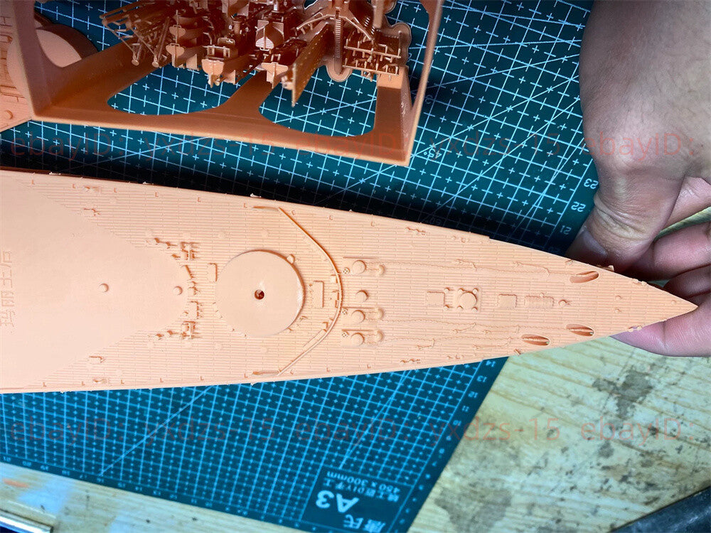 3d Printed 1/350 Hms Queen Mary（battlecruiser）1914(full Hull/waterline)