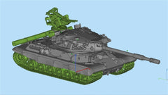 3d Printed 1/35/72 Russian F-series "Granite" IS-4 Heavy Tank Kit