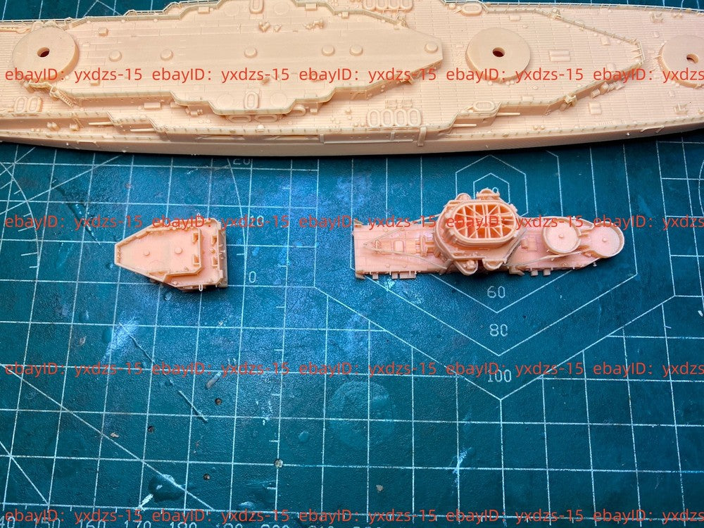 3d Printed 1/700 Soviet Pyotr Velikiy Cruiser(full Hull/waterline)