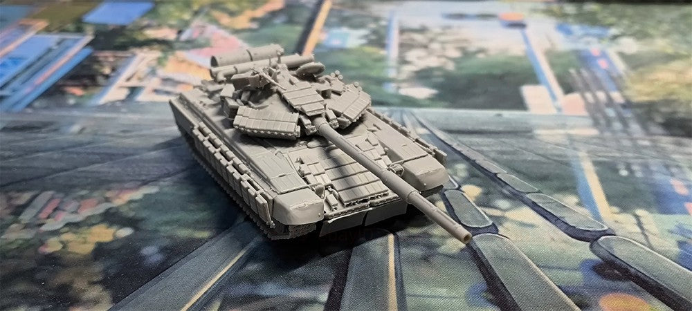 3d Printed 1/72/87 T-64BV Mod.2017 Main Battle Tank Unpainted Kit
