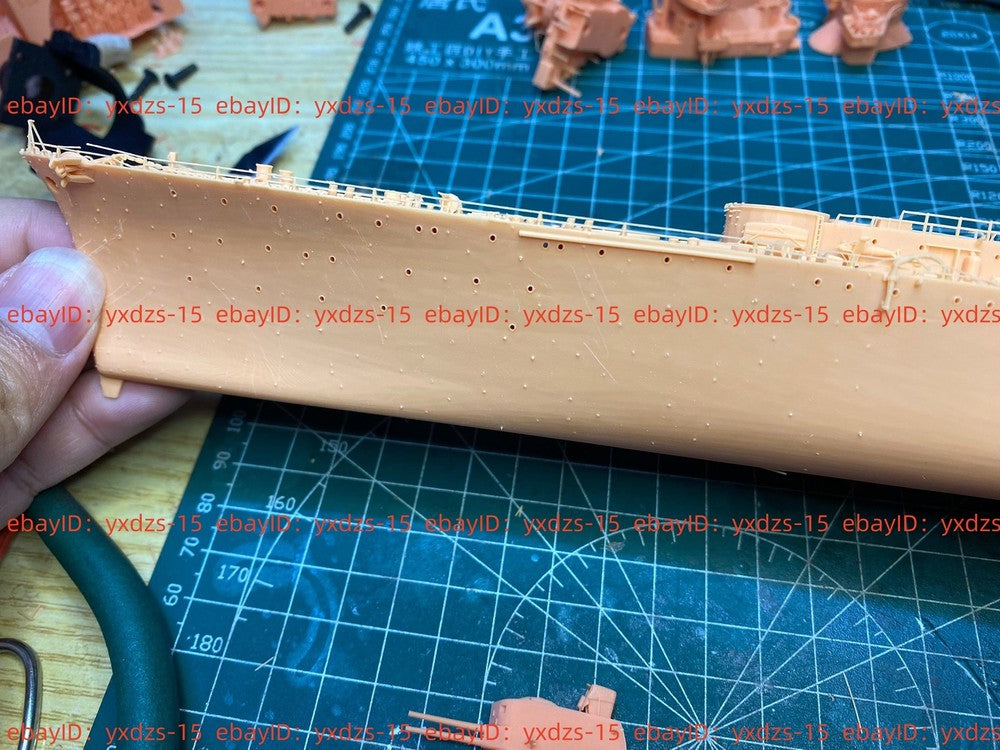 3d Printed Kits 1/350 Italian Duca D'aosta Class Cruisers(full Hull/waterline)
