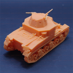 3d Printed 1/72 U.S. M2 Medium Tank Unpainted Kit