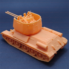 3d Printed 1/72 Type 63 Self-Propelled Anti-Aircraft Gun Unpainted Kit