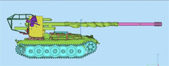 3d Printed 1/72 German D-series "Hedgehog" Grille 15 Tank Destroyer Kit