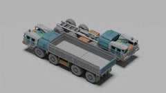 3d Printed 1/72/87 MAZ-7310/7313 Heavy-Duty Truck ﻿Unpainted Kit