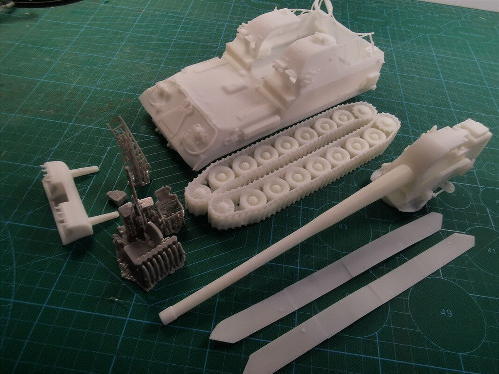 3d Printed 1/35/72 Soviet Tier X Self-Propelled Gun Object 261 Kit