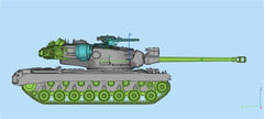 3d Printed 1/35/72 US F-series "Surprise Tool" T30 Heavy Tank Destroyer Kit