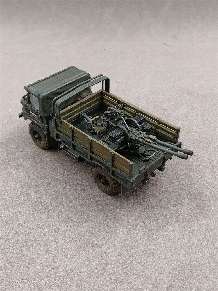 1/35 Gaz-66 Transport Truck With Three Types Of Cabins Painted Finished Model