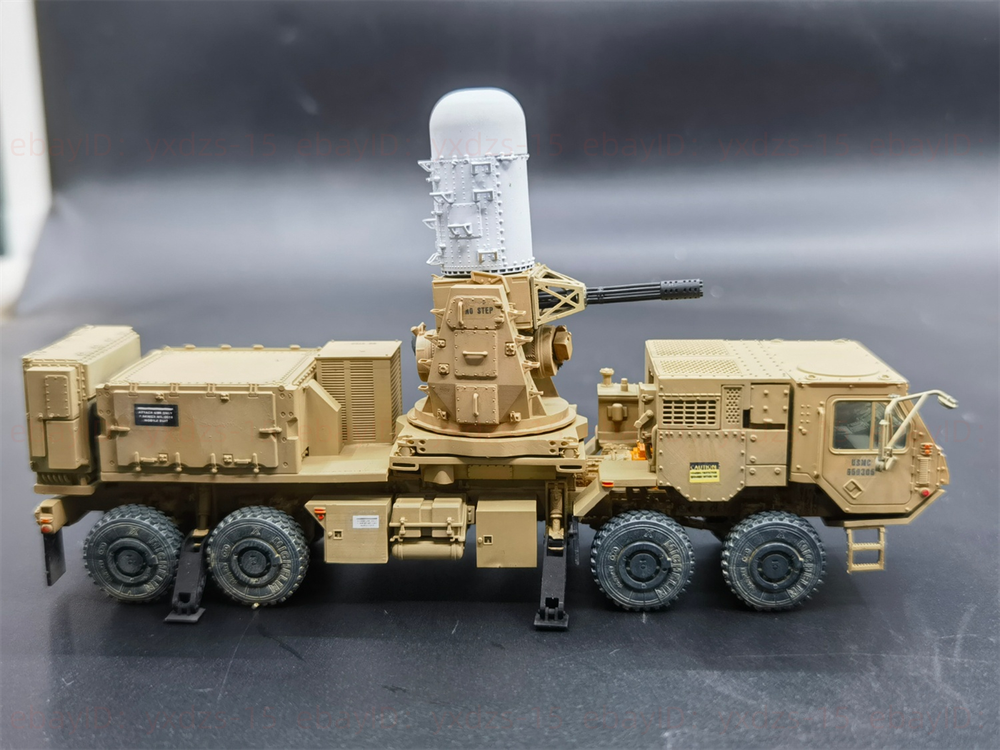1/72 Us Military Mobile Phalanx Air Defense Vehicle Painted Finished Model