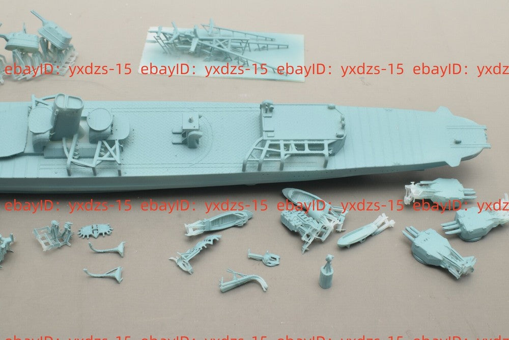 3d Printed Kit 1/350 Ijn Fubuki Class Type I Destroyer(full Hull)