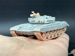 3d Printed 1/72 T-72A Main Battle Tank Unpainted Kit