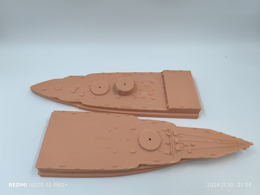1/350 Uss New Mexico Bb-40 Battleship(full Hull/waterline)