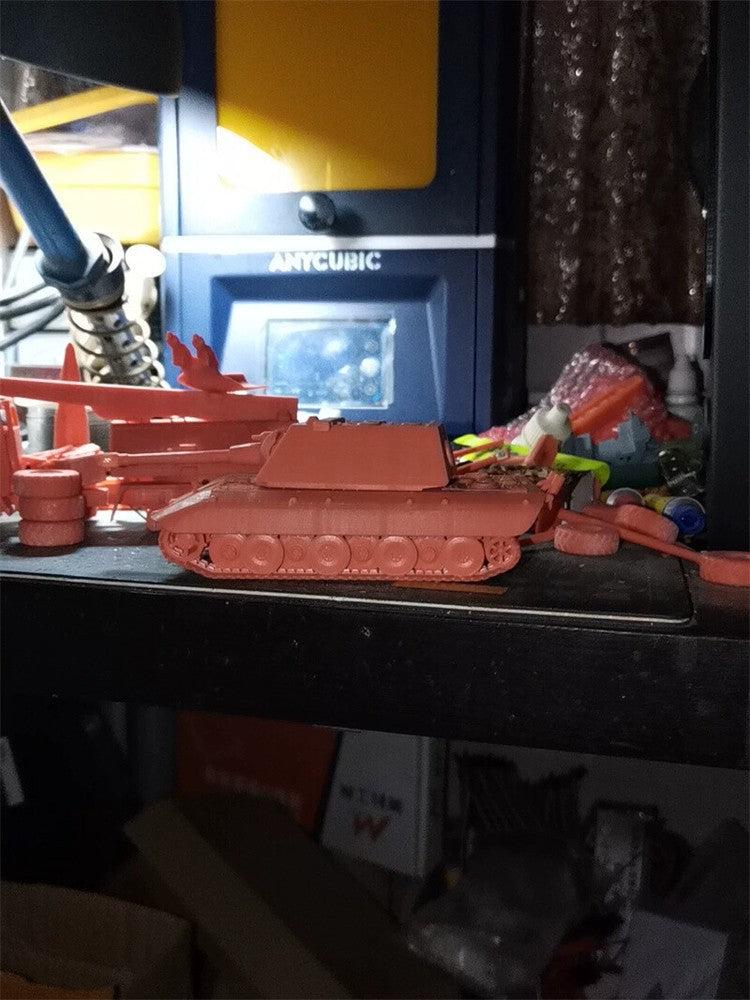 3d Printed 1/72 Germany E-100 Main Battle Tank Unpainted Kit