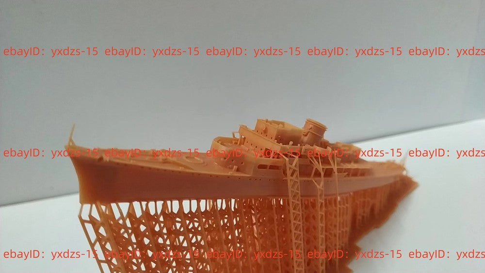 3d Printed 1/700 German Helmelin Class Gunboat