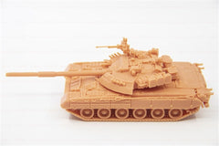 3d Printed 1/72/144 T-80U Main Battle Tank ﻿ Unpainted Kit