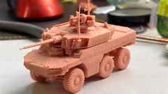 3d Printed 1/72 EBRC Wheeled Recon-Armored Vehicle Unpainted Kit