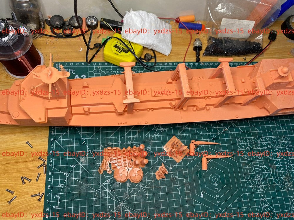 3d Printed 1/700 China Type 901 Replenishment Ship(full Hull/waterline)