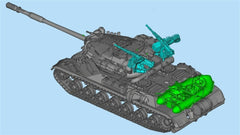 3d Printed 1/35/72 Russian F-series "Salamander" IS-4 Heavy Tank Kit