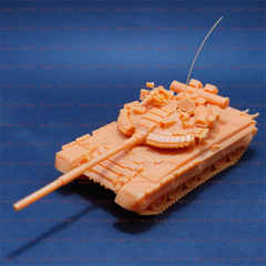 3d Printed 1/72/144 Ukrainian T-80BV Main Battle Tank Unpainted Kit