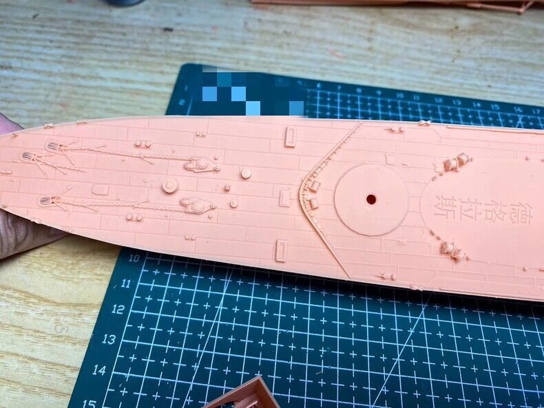 3d Printed 1/350 French Navy Cruiser De Grasse Unpainted Model Kit