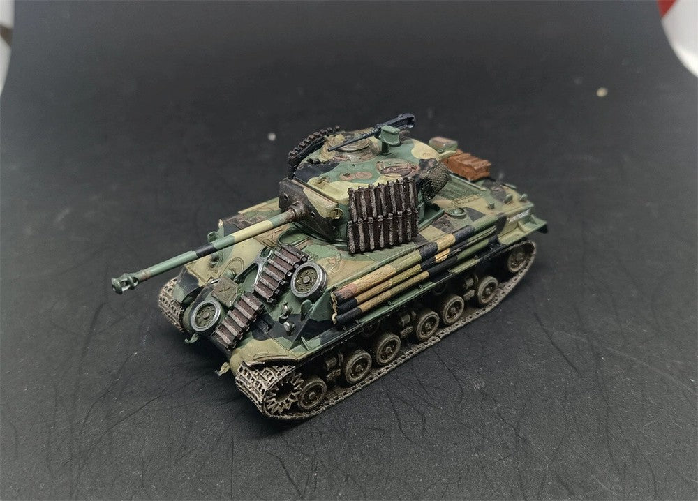 1/72 Fiat M4a3e8 Easy Eight Sherman Tank Painted Finished Model