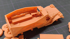3d Printed 1/72/87 BTR-152 Wheeled Armored Vehicle ﻿Unpainted Kit