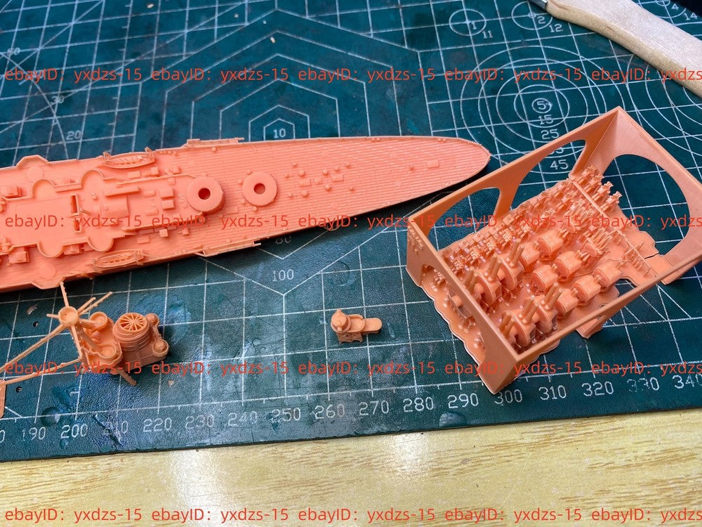 3d Printed 1/700 Italian Trento Class Cruiser(full Hull/waterline)