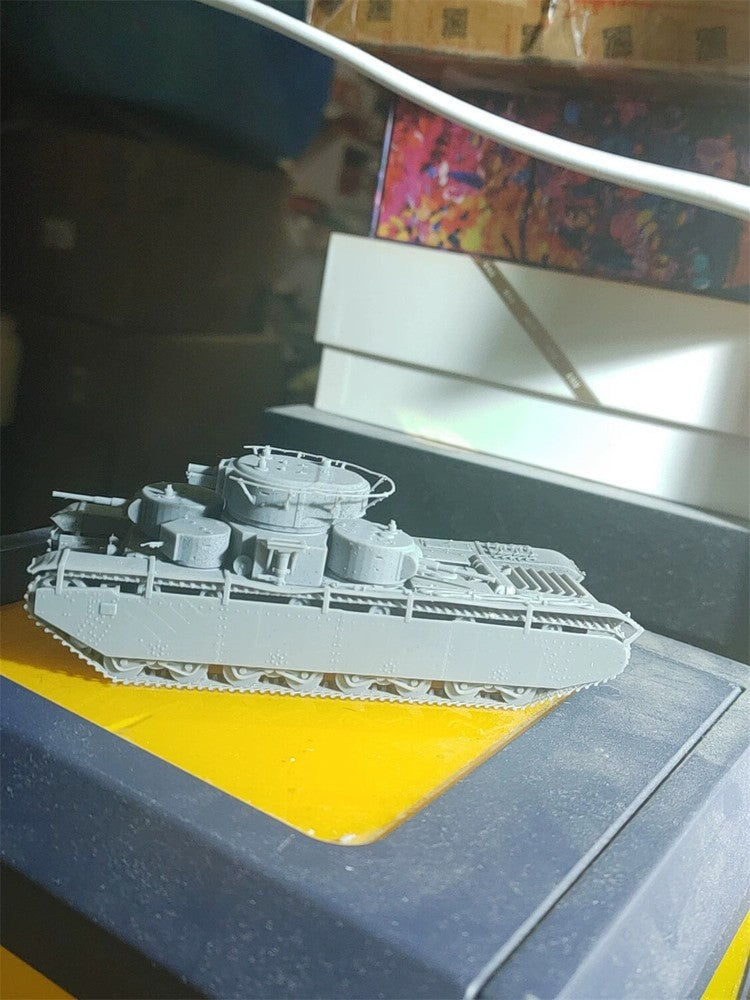 3d Printed 1/72 Soviet T-35 Heavy Multi-turret Tank ﻿Unpainted Kit