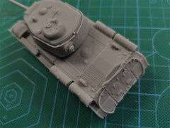 3d Printed 1/35/72 Soviet Object 244 Heavy Tank Kit
