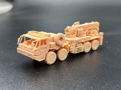 3d Printed 1/87/144 Japan Self-defense Forces Heavy-duty Wheel Recovery Vehicle