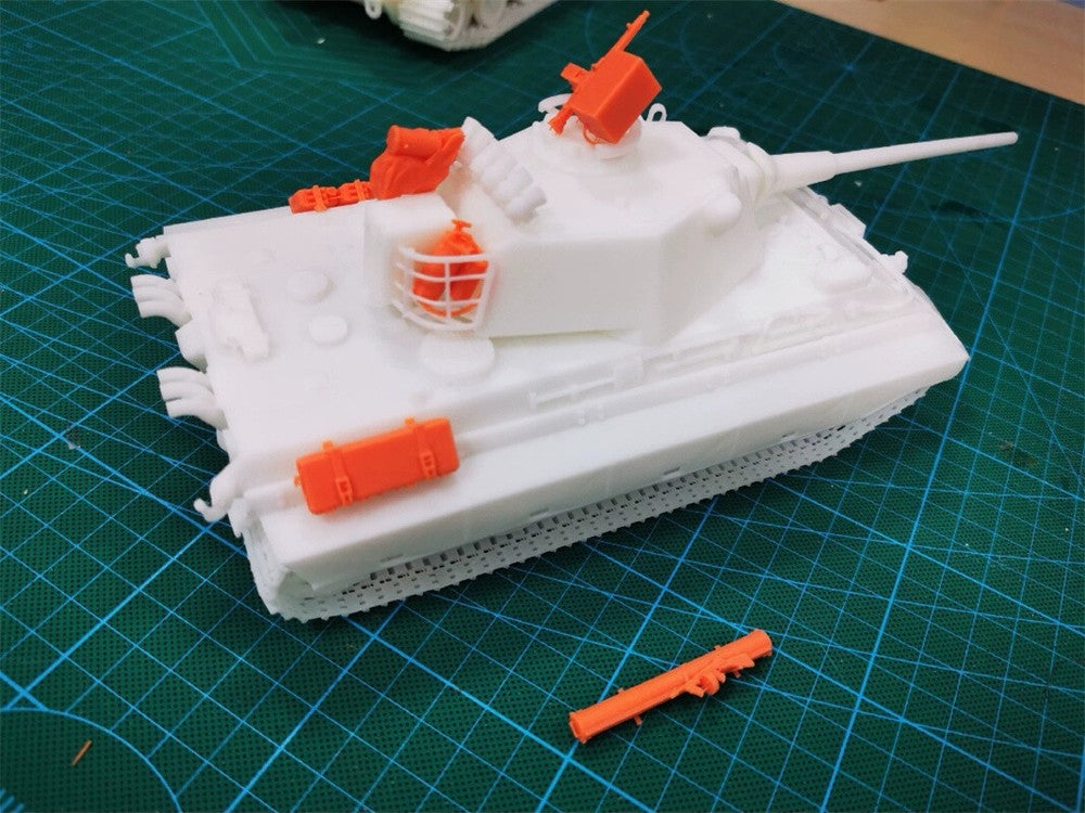 3d Printed 1/35/72 German D-series E-50M Medium Tank Unpainted Kit