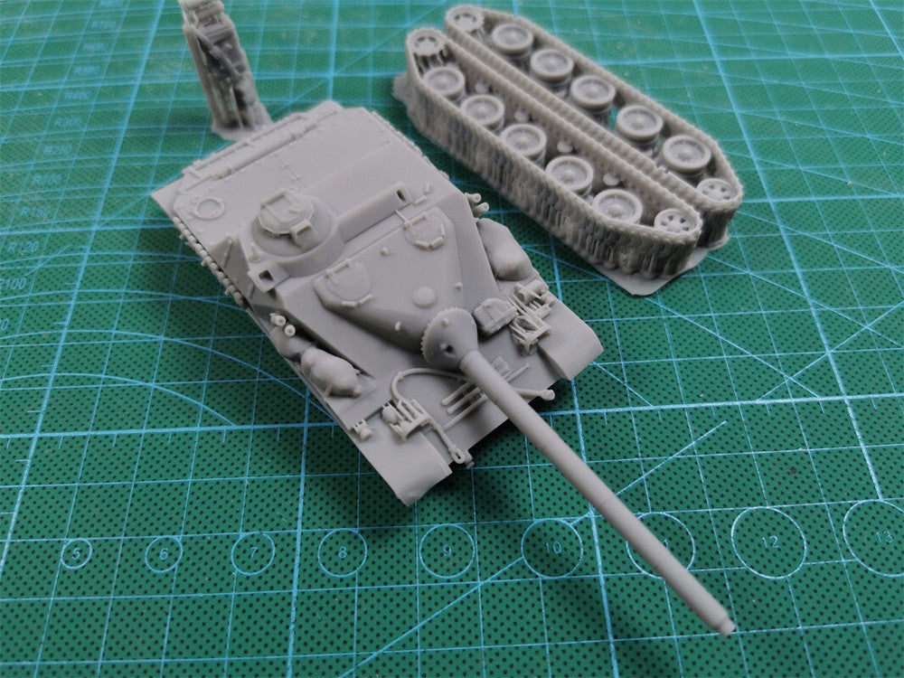 3d Printed 1/35/72 French AMX-105 Assault-type Tank Destroyer Kit