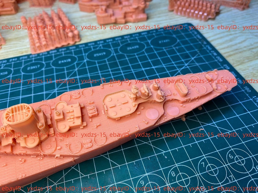3d Printed 1/700 Hms Duncan Class Battleship(full Hull/waterline)
