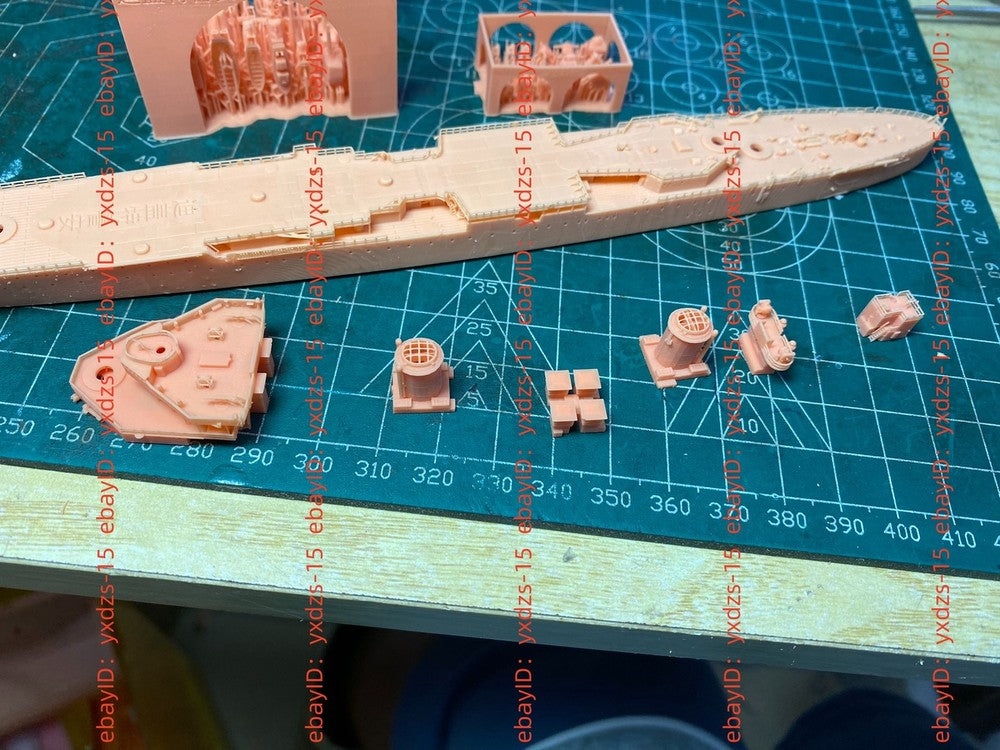 3d Printed 1/700 Duguay Trouin Cruiser(full Hull/waterline)