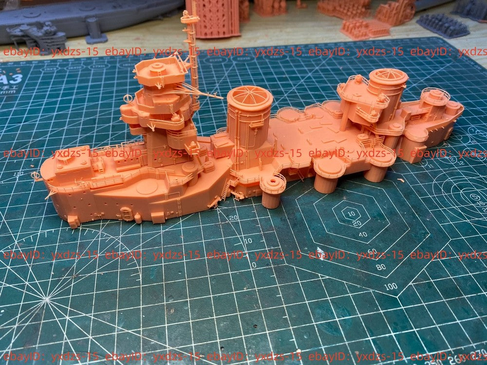 3d Printed 1/350 Soviet Sovetsky Soyuz Class Battleships(full Hull/waterline)