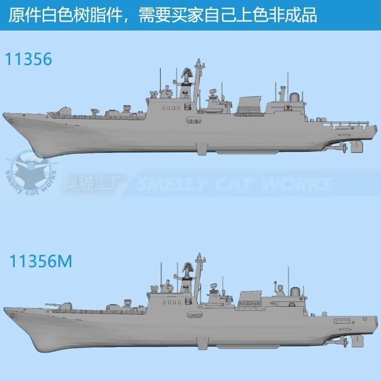 3d Printed 1/700/1250/2000 Russia 11356/m Tal Class Frigates