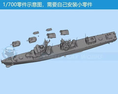 3d Printed Kit 1/700/1250/2000 China Type 051 Brigantine-class Destroyer