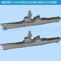 3d Printed Kit 1/700/1250/2000 Us Cgn42 Nuclear-powered Cruiser Virginia