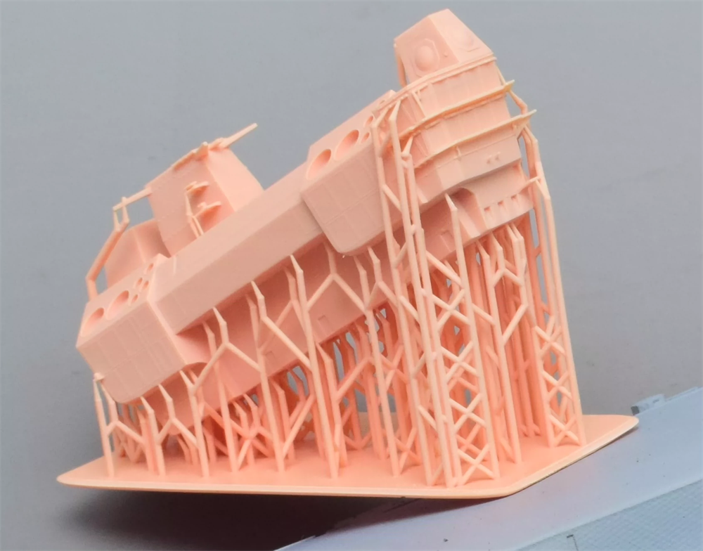 3d Printed 1/700 Ins Vikrant Aircraft Carrier