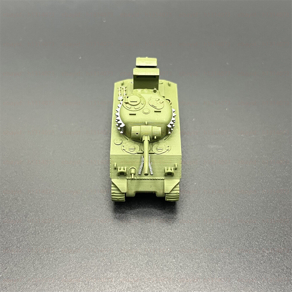 1/144 American M4 Sherman Medium Tank Painted Finished Model