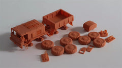 3d Printed 1/72/87 Soviet MAZ-537L Heavy-Duty Truck ﻿Unpainted Kit