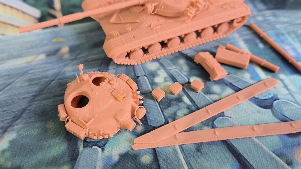 3d Printed 1/72/87 T-64B Main Battle Tank ﻿Unpainted Kit