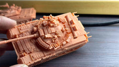 3d Printed 1/72 T-80BV Main Battle Tank Unpainted Kit