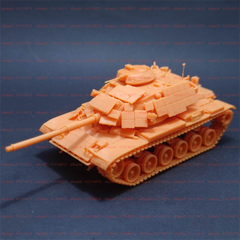 3d Printed 1/72/144 M60A3 Main Battle Tank of the U.S. Military Unpainted Kit