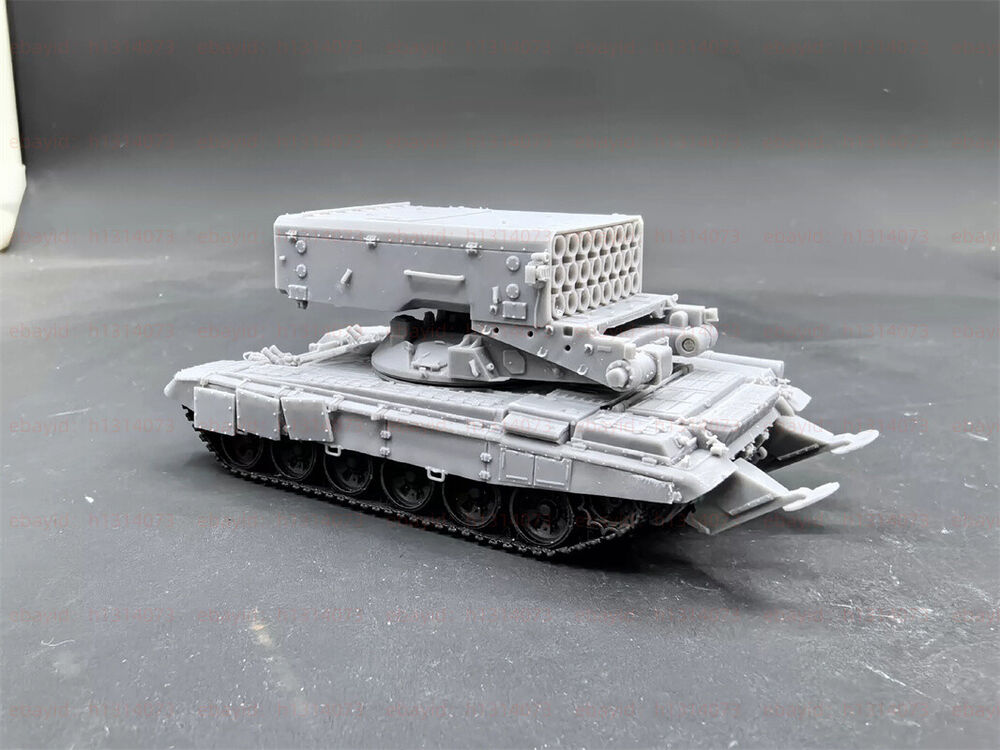 3d Printed 1/72/144 Russian Tos-1a Flamethrower Tank