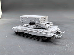 3d Printed 1/72/144 Russian Tos-1a Flamethrower Tank