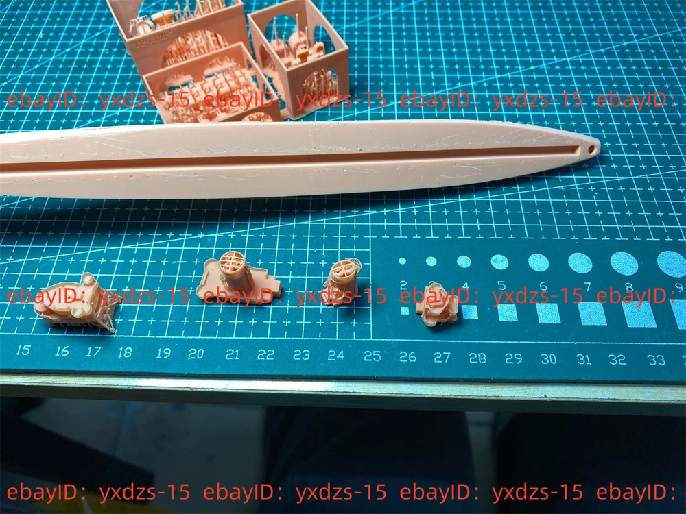 3d Printed 1/700 Soviet Cruiser Krasnyi Kavkaz 1944(full Hull/waterline)