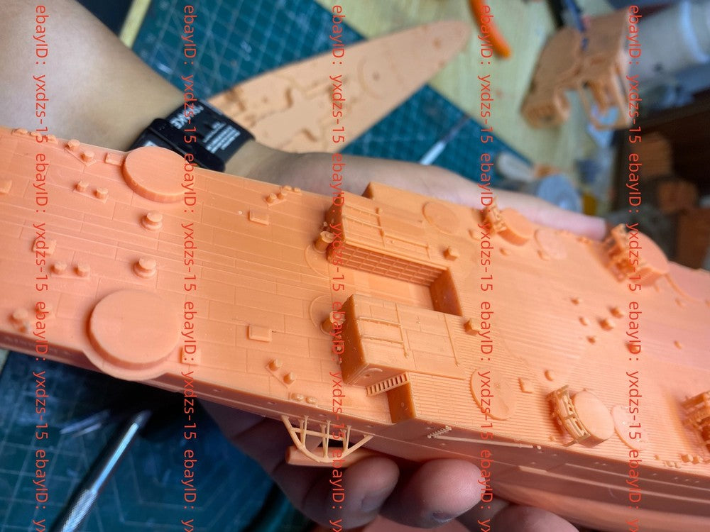 3d Printed 1/350 Soviet Lenin Battleship(full Hull/waterline)
